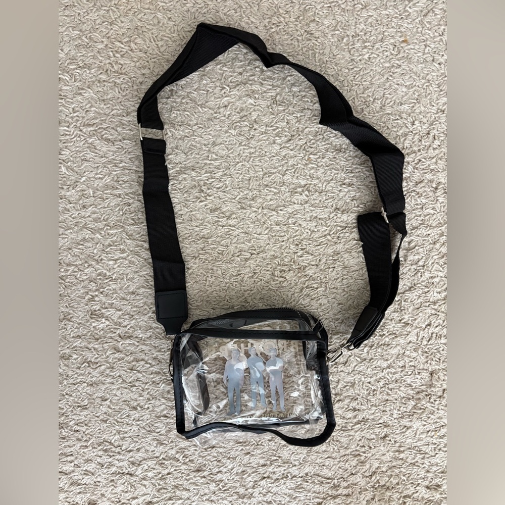 NWOT Jonas brothers Black Tote and Crossbody Bag Set - Picture 4 of 5